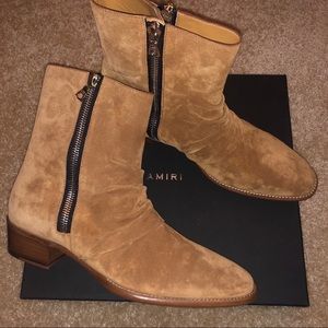 AMIRI Suede Boots